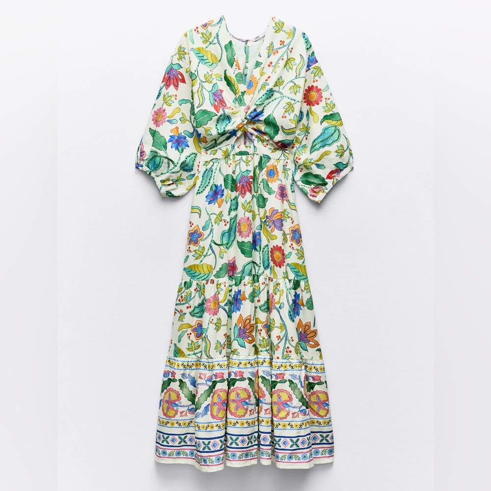 Floral Print Maxi Dress